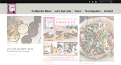 Desktop Screenshot of letseatmiami.com